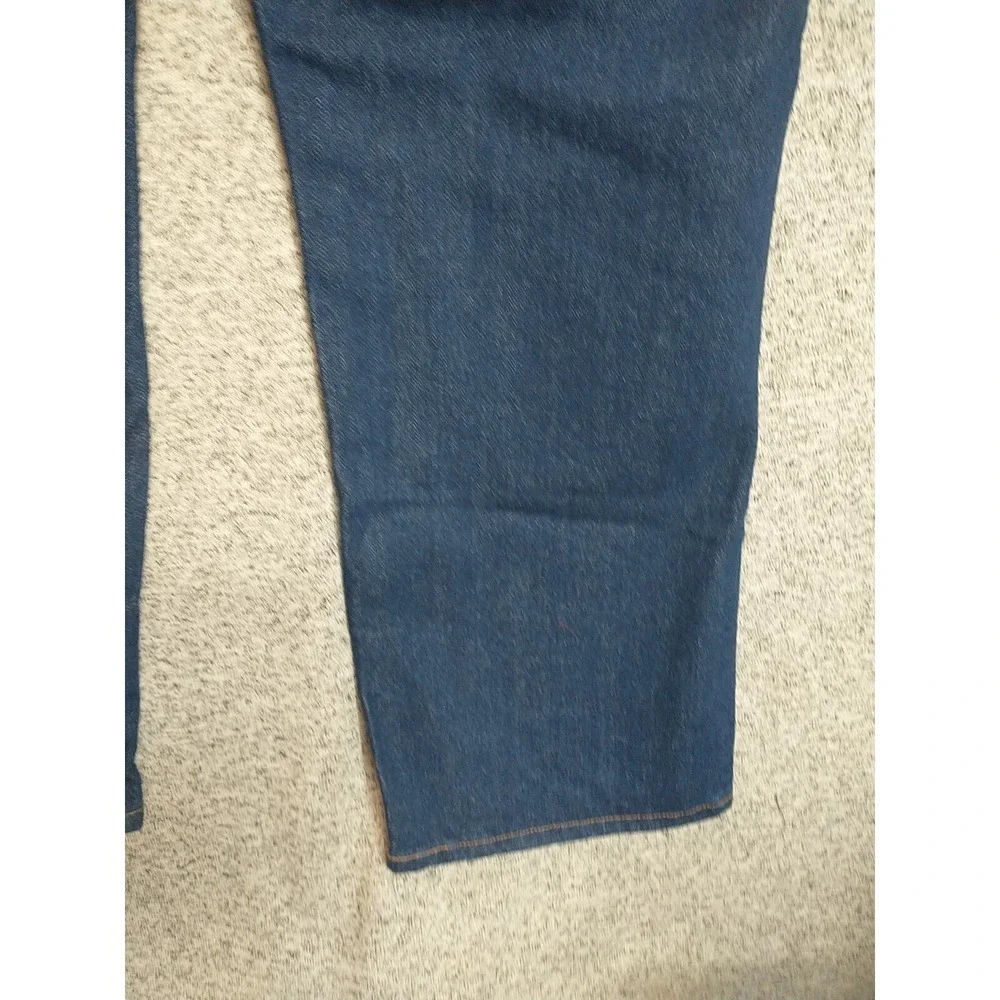 Red Kap Mens Workwear Jeans Dark Indigo Blue Cotton Denim PD54PW6 46 x 30